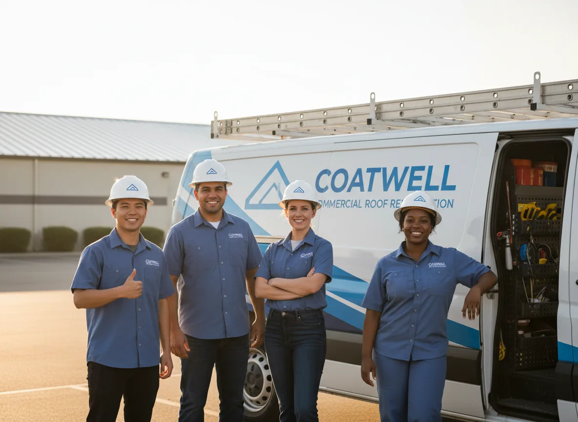 Commercial roof coating company in Goodell, IA